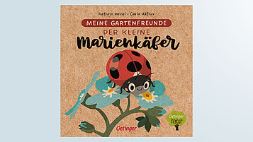 Das Cover des Kinderbuchs "Meine Gartenfreunde - Der kleine Marienkäfer"