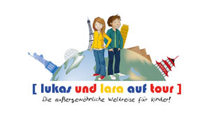 Logo von der Firma Lukas und Laura auf tour.