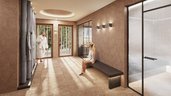 Visualisierung der neuen Panoramasauna im Habachklause Familien Bauernhof Resort