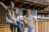 Gastgeberfamilie vom Familienhotel Hotel Tirolerhof an der Zugspitze.