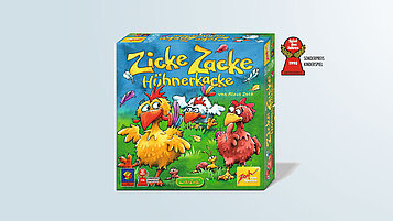 Das Kinderspiel Zicke Zacke Hühnerkacke