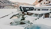Wundervolle winterlandschaft in Tirol im Familienhotel Alphotel Tyrol. 