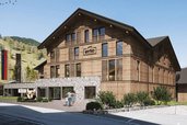 Visualisierung des Hotels nach dem Umbau im Sommer
