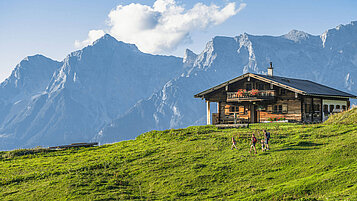 Wandern im Salzburger Land: Die gemütliche Jagglhütte im Hochkönig.