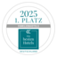 Connoisseur Circle Rating 2025 Platz 1 Deutschland