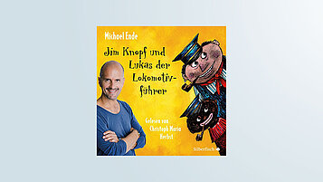 Das Cover des Kinderhörbuchs "Jim Knopf und Lukas der Lokomotivführer"