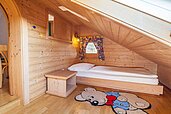 Ein Kinderzimmer im Familienhotel Der Ponyhof Steiermark.