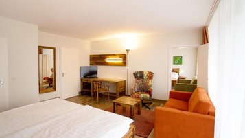 Zwei Raum Apartment für Familien im Familienhotel Sonnenhügel in der Rhön.