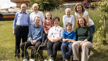 Die Gastgeber im Family Home Alpenhof.