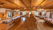 Das Restaurant im Familienhotel Der Ponyhof Steiermark.