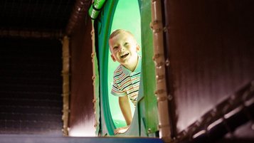 Indoorspielanlage "Piratenbucht" im Familien Wellness Hotel Seeklause