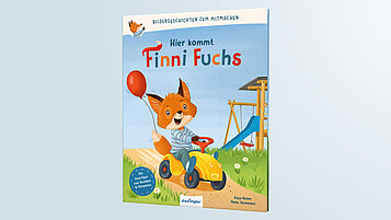 Das Cover des Kinderbuchs "Hier kommt Finni Fuchs"