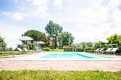 Ferienhaus mit Pool im Familienhotel Castellare di Tonda in der Toskana