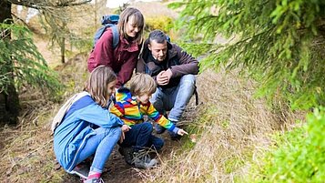 Familienausflug in den Thüringer Wald entlang des Rennsteigwanderweges