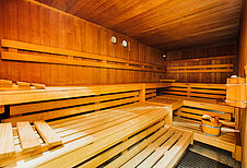 Sauna im Familienhotel Kinderhotel Sailer in Pitztal.