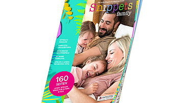 Familotel Mitmachmagazin Snippets family im April 2024