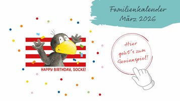 Gewinnspiel Rabe Socke