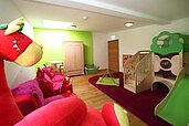 Die Babylounge im Familienhotel Amiamo im Salzburger Land.