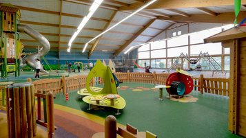 Indoor Spiellandschaft im Sonnenhügel in der Rhön.