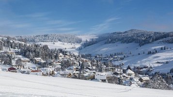 Winterlandschaft im Schwarzwald.