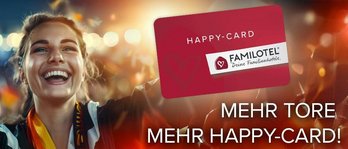 Happy-Card Aktion zur Frauen Fußball-EM 2025