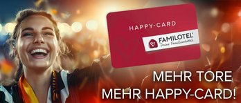 Happy-Card Aktion zur Frauen Fußball-EM 2025