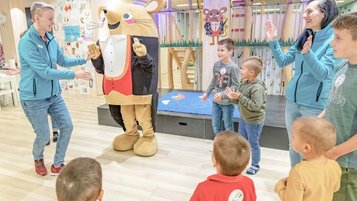 Kinderbetreuung im Happy-Club des Familienhotels Gorfion