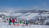 Super Sonne, super Wetter - Todtnauberg im Schwarzwald eignet sich für viele Winteraktivitäten wie Skifahren und Rodeln.
