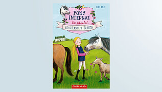Das Cover des Kinderbuchs "Pony Internat Kirschental - Ein Glückspferd für Emma"