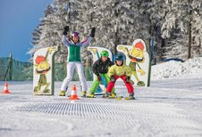 Kinderskischule im Familienhotel Aigo welcome family in Oberösterreich