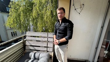 Jonas Dabelstein, der das Familotel Strandkind in der nächsten Generation übernehmen wird.